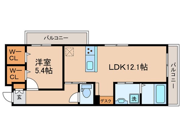 ソルバ和泉の物件間取画像